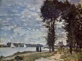 Las orillas del Sena en Argenteuil Claude Monet